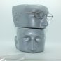 Reading Glasses +1.50 Simple No-Fuss Silver Metal Frame Readers