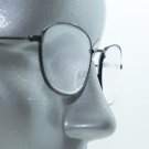 Readers Oval Rich Black Metal Wire Frame Reading Glasses +1.25 Lens