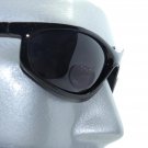 WrapAround Sunglasses +2.50 Bifocal Reading Glasses with Cord Black Devil Frame
