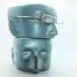 Folding Reading Glasses Petite Small Gold Frame Lightweight Lens Strength +2.75