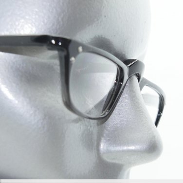 Gray Black Ombre Half Eye Reading Glasses Rhinestone Accent Sophisticated +1.00
