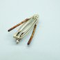 Folding Reading Glasses Petite Small Gold Frame Lightweight Lens Strength +2.50