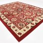 excellent red deal sale clearance rug carpet nice beautiful isfahan