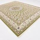 excellent nain  green rug sale carpet  9x12 clearance nice