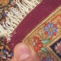 TOP OF THE LINE Persian rug Qom 100% natural silk hand made hand knotted
