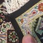 Persian rug Qom 100% natural silk hand made hand knotted decorative art feat