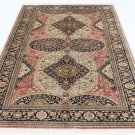 antique old design Persian silk carpet/rug qom handmade 100% pure silk 600/kpsi