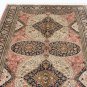 antique old design Persian silk carpet/rug qom handmade 100% pure silk 600/kpsi
