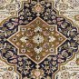 antique old design Persian silk carpet/rug qom handmade 100% pure silk 600/kpsi