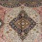 antique old design Persian silk carpet/rug qom handmade 100% pure silk 600/kpsi