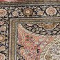 antique old design Persian silk carpet/rug qom handmade 100% pure silk 600/kpsi