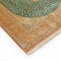 Isfahan design Persian silk carpet/rug qom handmade 100% pure silk 600/kpsi