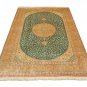 Isfahan design Persian silk carpet/rug qom handmade 100% pure silk 600/kpsi
