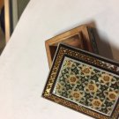 master made  TRINKET WOODEN BOX BRASS  ART DECORATIVE GIFT
