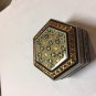 clearance WOODEN BOX BRASS khatamkari ART DECORATIVE GIFT DEAL