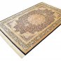 TOP OF THE LINE Persian silk carpet/rug qom handmade 100% pure silk 600kpsi