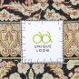 TOP OF THE LINE Persian silk carpet/rug qom handmade 100% pure silk 600kpsi