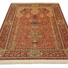GHOM ghandil design Persian silk carpet/rug qom handmade 100% pure silk 600/kpsi