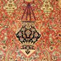 GHOM ghandil design Persian silk carpet/rug qom handmade 100% pure silk 600/kpsi