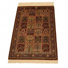 bakhtiar design Persian silk carpet/rug qom handmade 100% pure silk 600/kpsi
