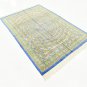 GONBADI ART FEAT Persian silk carpet/rug qom handmade 100% pure silk 576/kpsi