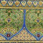 GONBADI ART FEAT Persian silk carpet/rug qom handmade 100% pure silk 576/kpsi