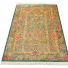 tree of life design Persian silk carpet/rug qom handmade 100% pure silk 600/kpsi