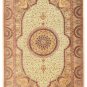 GHOM ART FEAT Persian silk carpet/rug qom handmade 100% pure silk 600/kpsi