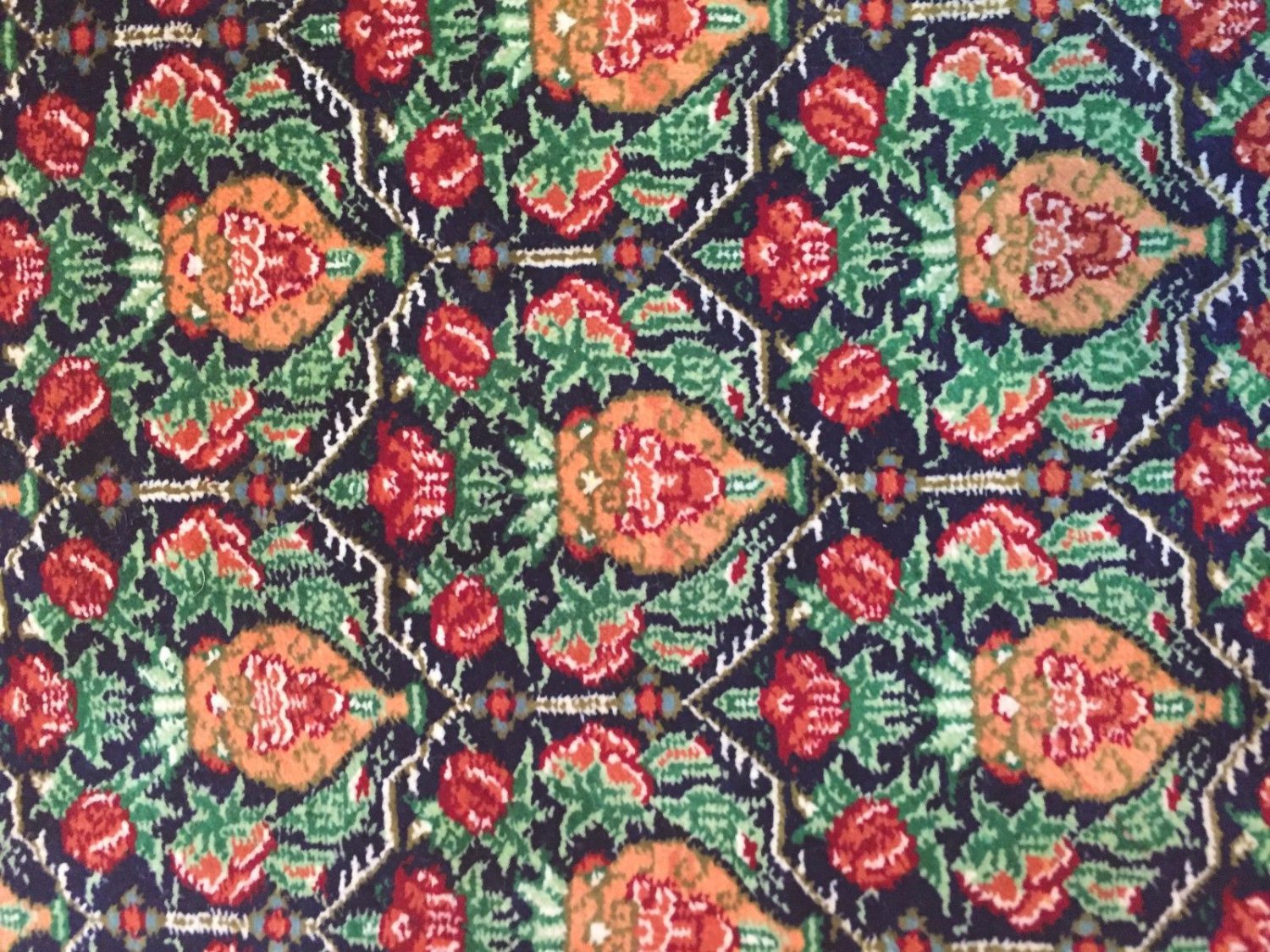 MASTER MADE ART FEAT Persian rug Qom 100% natural silk hand made hand knotted