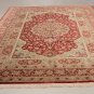 SUPERB NO 1 ART FEAT Persian silk carpet/rug qom handmade 100% pure silk 625kpsi
