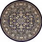 ORIENTAL rug round circle superb quality perfect deal sale