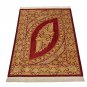 unique excellent design Persian silk rug qom handmade 100% pure silk 600/kpsi
