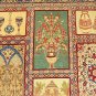 antique design Persian silk carpet/rug qom handmade 100% pure silk 600/kpsi