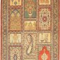 antique design Persian silk carpet/rug qom handmade 100% pure silk 600/kpsi
