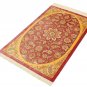 Medallion design Persian silk carpet/rug qom handmade 100% pure silk 600/kpsi