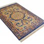 floral art design Persian silk rug qom handmade 100% pure silk 600/kpsi