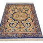 floral art design Persian silk rug qom handmade 100% pure silk 600/kpsi