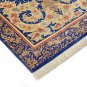 floral art design Persian silk rug qom handmade 100% pure silk 600/kpsi