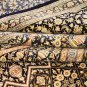 6.7 x 10.2 area rug Persian silk rug qom handmade 100% pure silk 600/kpsi
