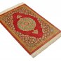 royal old design Persian silk carpet/rug qom handmade 100% pure silk 600/kpsi