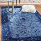 blue TURKISH AREA  rug 5 x 8  superb quality perfect deal sale clearance