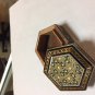 TRINKET WOODEN BOX BRASS ART DECORATIVE GIFT khatam home decor collectible