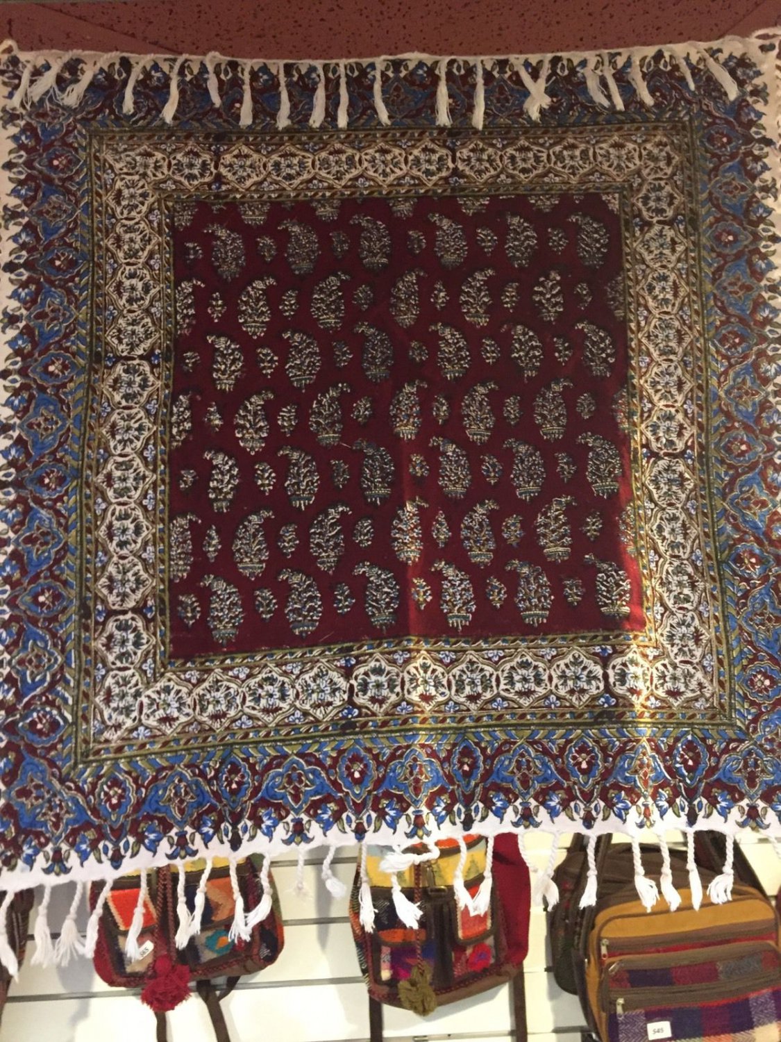 Mural Wall Hanging Cotton Hand Made Home Decorpersian Art Natural