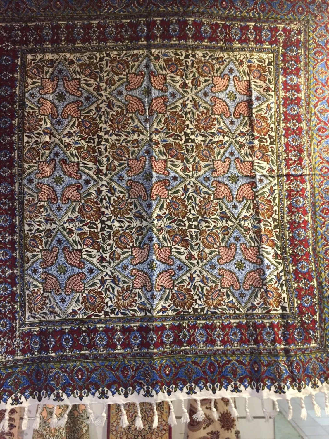 Decorative Wall Hanging Cotton Hand Made Home Decorpersian Art Natural