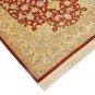 4 corner design Persian silk carpet/rug qom handmade 100% pure silk 600/kpsi