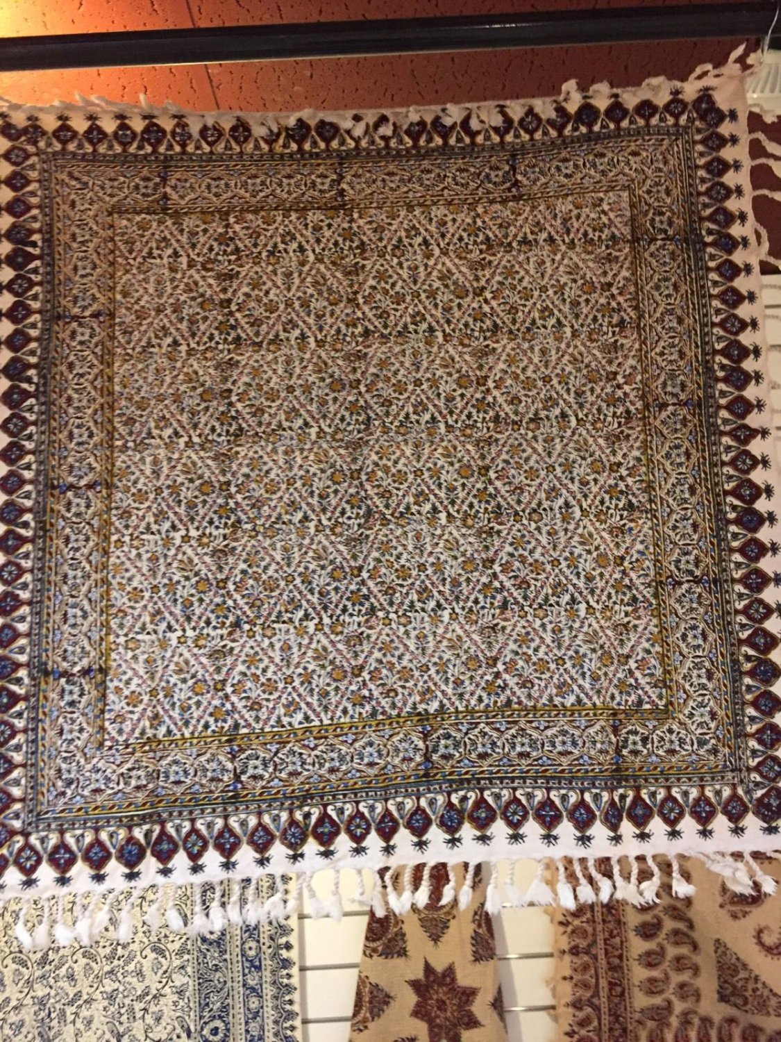 Art Feat Wall Hanging Cotton Hand Made Home Decorpersian Art Natural