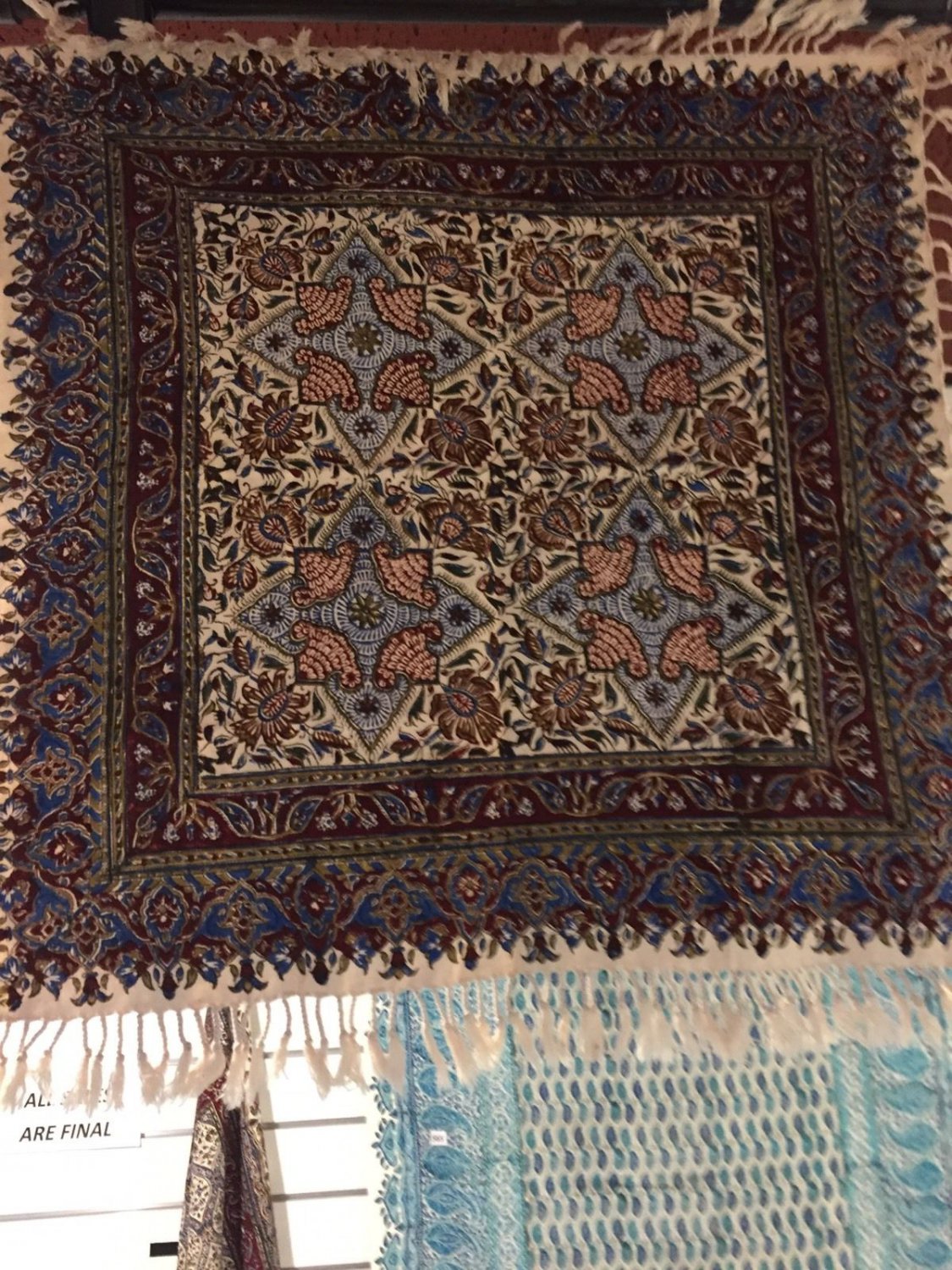 Master Made Wall Hanging Cotton Hand Made Home Decorpersian Art Natural