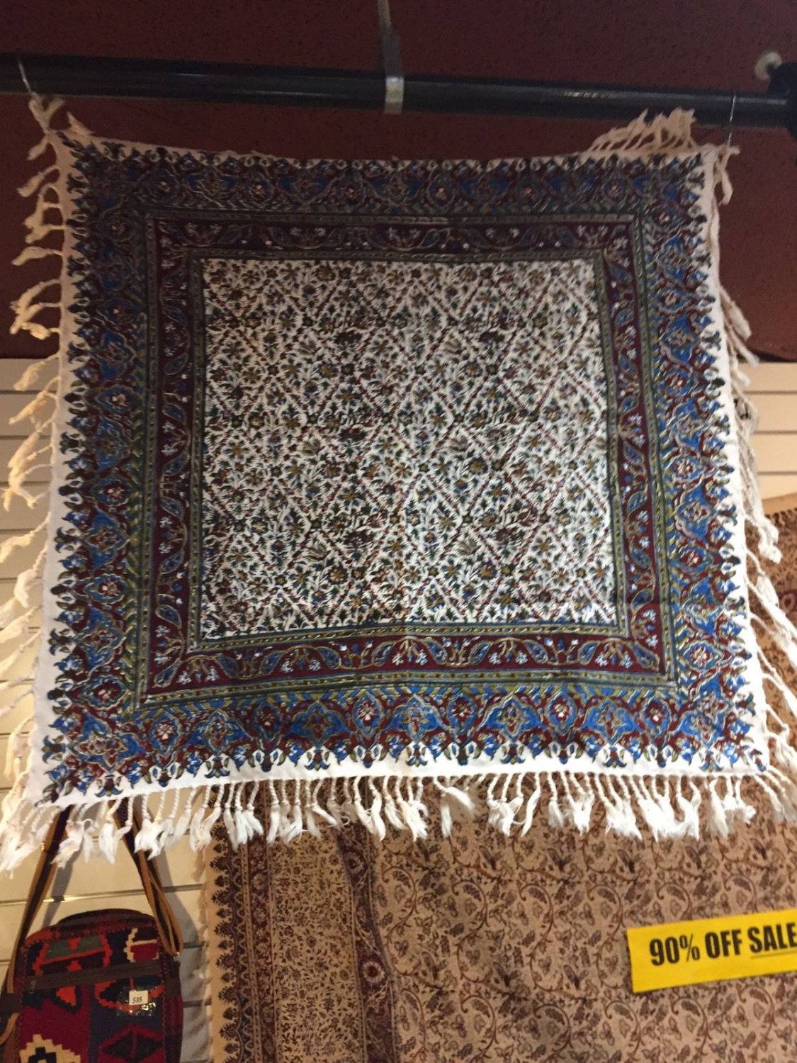 Tapestry Wall Hanging Cotton Hand Made Home Decorpersian Art Natural