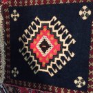 Genuine hand knotted rug decorative natural dye&natural sheep's wool art