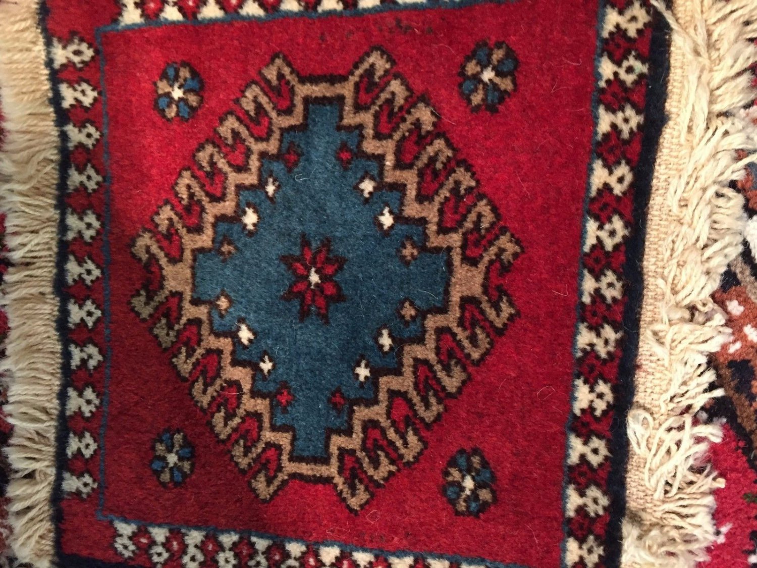 real Persian hand knotted rug decorative natural dye&natural sheep's wool art